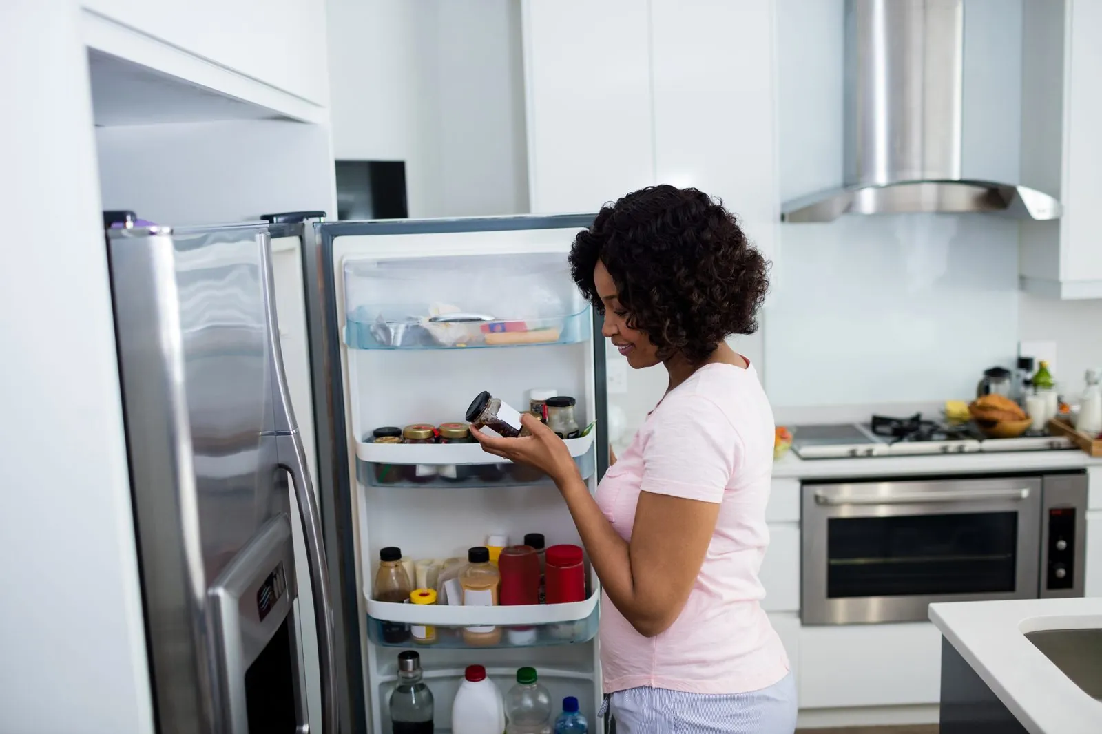 Fridge thermostat being tested during a repair call-out